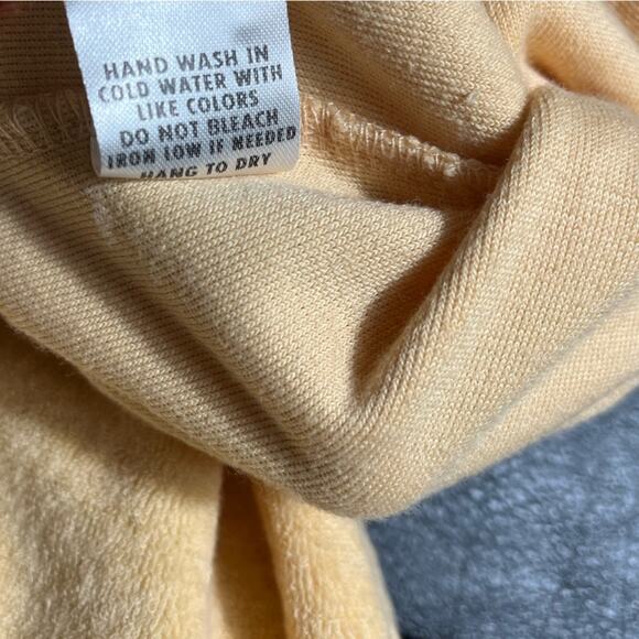 Mable Peach Terry Cloth Crop Tank Top Size Small - Picture 8 of 8